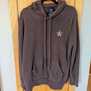 Jeffree Star Chocolate Brown Fleece Hoodie